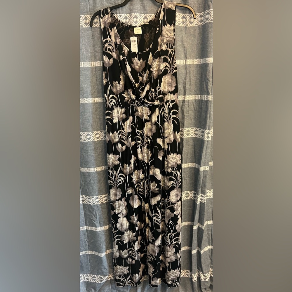 Soma soft jersey maxi dress. NWT. XL